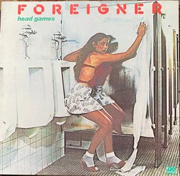 FOREIGNER- HEAD GAMES- SD29999 - 1979 VINYL LP RECORD W/ Sleeve