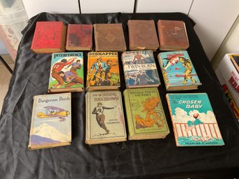 Lot Of 13  Antique Books