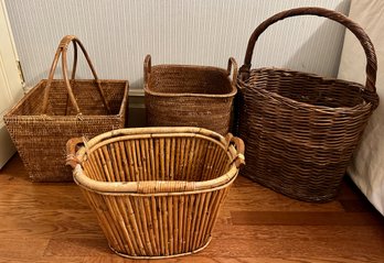 4 Storage Baskets