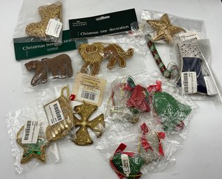 Nice Lot Of NEW Ornaments ~ Crate & Barrel, The National Gallery & More ~