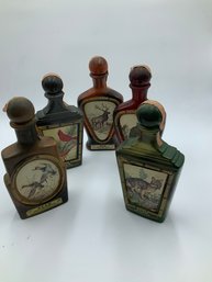Vintage Beam Whiskey Bottles