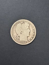 1906-D Barber Silver Half Dollar