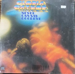 GLORIA GAYNOR- NEVER SAY GOODBYE- LP M3G 4982- 1975 In Shrink- VERY GOOD CONDITION