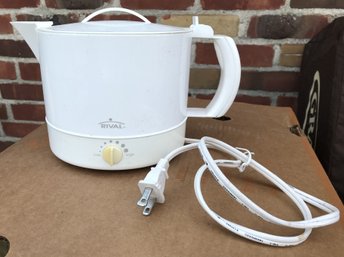 Rival Hot Water Heating Pot / Teapot, For Tea, Coffee, Broth, Soup Etc