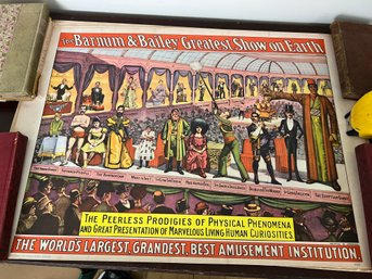 Collection Of EIGHT Barnum & Bailey Circus Posters - 1960 Circus World Museum Prints