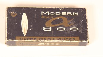 MODERN 800 SUPER GAS MID CENTURY LIGHTER IN BOX