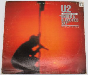 U2 Live 'under A Blood Red Sky' Vinyl