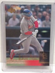 2001 Upper Deck Albert Pujols Rookie Card - L