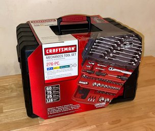 New In Box Craftsman 276-Piece Mechanics Tool Set - Lot 1 Of 2