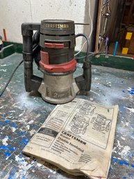 Craftsman Router With Manual