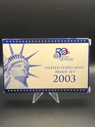 Beautiful 2003 United States Mint Proof Set