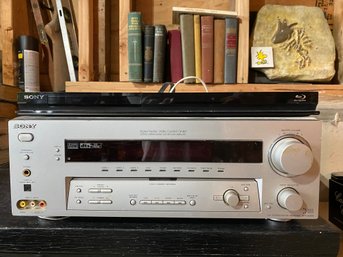 SONY Pair - Reciever And BluRay Player - Both Are Tested And Working