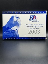 2003 United States 50 State Quarter Proof Set