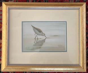 Framed Shore Bird Print