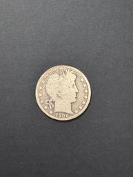 1906-S Barber Silver Half Dollar