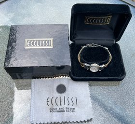 Eclissi Sterling Silver Watch