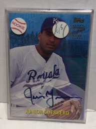 2000 Topps Junior Guerrero Autographed Card - L