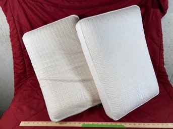 Pair Of Ralph Lauren Memory Foam Pillows 24x16'