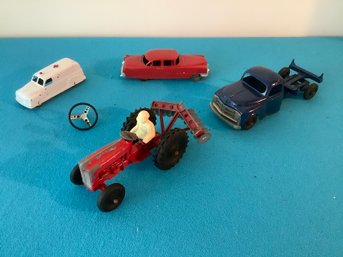 Die Cast Toy Truck Lot