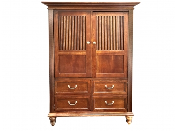 Stanley Furniture British Colony Cherry Wood Media Cabinet