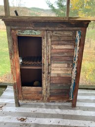 Louvre Door Pie Safe Made In India - All Pieces For Repair Included