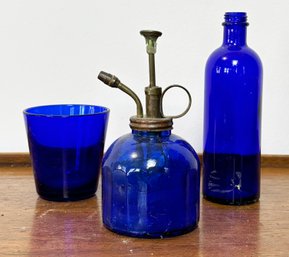 Antique Cobalt Glass