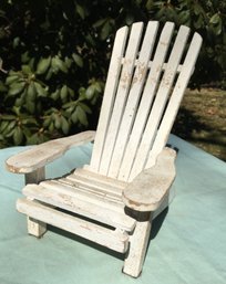 Miniature Wooden Salesman's Sample Adirondak Chair