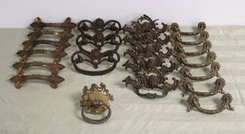 Lot Of 22 Antique Furniture Fittings