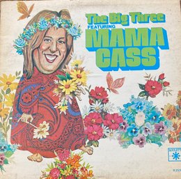 THE BIG THREE FEATURING MAMA CASS  - RECORD VERY GOOD CONDITION- R 25361 -  RARE