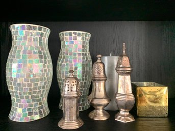 Mosaic Glass Five Piece Decor Group