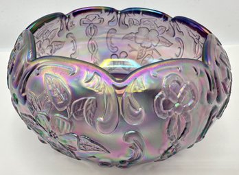 Vintage Carnival Glass Bowl, Never Used