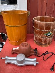 Vintage Ive Cream Making Equipment For Parts Or Repurpose