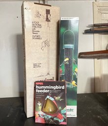 A Vintage Hummingbird Feeder Assembly