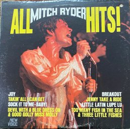 MITCH RYDER- 'ALL MITCH RYDER HITS' - 2004-SA- BW - RECORD - VERY GOOD