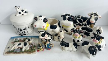 Adorable Cow Decor Lot