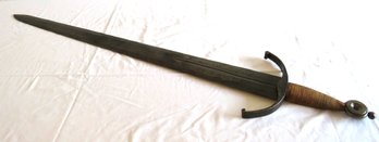 Antique Medieval Style Iron Sword 1 Of 2
