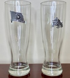 US Marine Corps Beer Glasses (2)