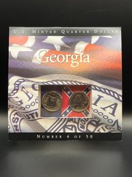 A Celebration Of The 50 States Georgia Quarters