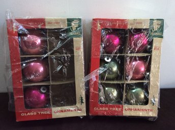 Glass Bulb Christmas Ornaments #9