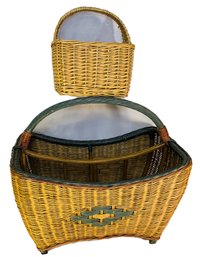 Single Handle Woven Baskets (2 Baskets)