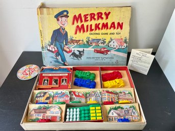 Merry Milkman Exciting Game & Toy By Hasbro (1955)