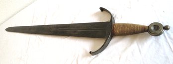 Antique Medieval Style Iron Sword 2 Of 2
