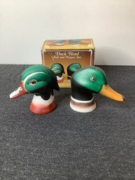 Duck Head Salt And Pepper Set