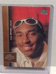 1996 Upper Deck Kobe Bryant Rookie Card - L