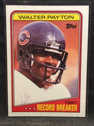 1988 Topps Walter Payton '87 Record Breaker - L