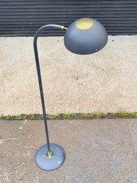 Vintage Gray Arch Floor Lamp