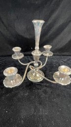 Sterling Plated Candelabra