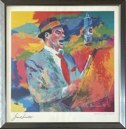 Frank Sinatra By Leroy Neiman Framed Art Print