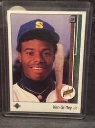 1989 Upper Deck Ken Griffey Jr Rookie Card - L