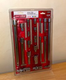 New Craftsman 20-Piece Drive Tool Accessory Set - Lot 10 Of 18